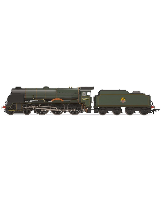 BR (Early) Lord Nelson Class, 4-6-0, 30852 Sir Walter Raleigh - Era 5