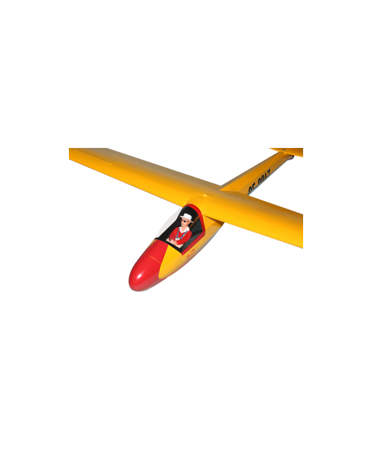 KA8- B Glider - White And Yellow - 3m Wing Span - ARF - SEA137A ...