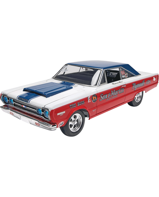 1/25 Sox & Martin 67 Plymouth GTX Plastic Model Kit -  RV4916