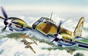 1/72 Me410 Hornisse - 074-model-kits-Hobbycorner