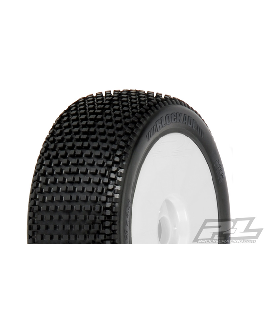 Blockade X2 (Medium) Off- Road 1:8 Buggy Tires Mounted -  9039- 032