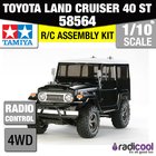 TAMIYA 1- 10 Land Cruiser 40 St Custom -  58564