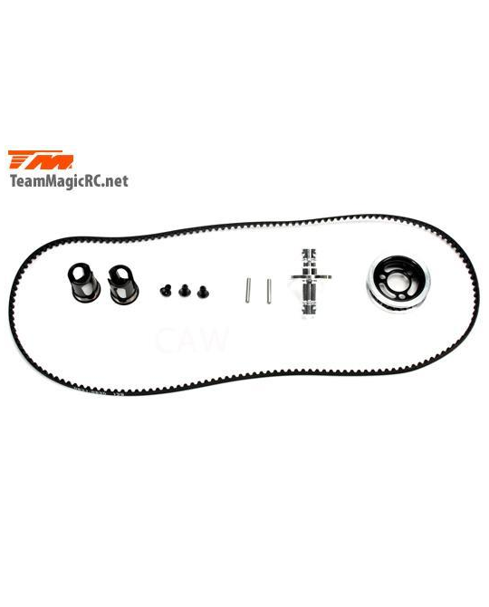 28T Aluminium Rear Solid Axle -  K2154